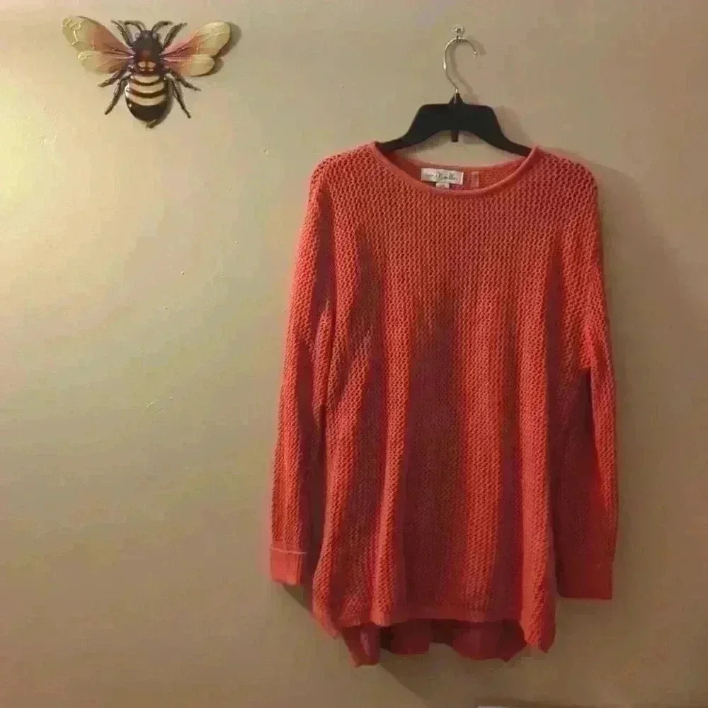Simply Noelle, large pink sweater